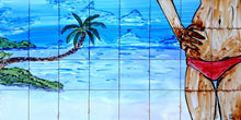 Load image into Gallery viewer, Wall Mural, Facade Decor Retreat Motif