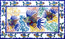 Load image into Gallery viewer, Wall Mural Arabesque Fish