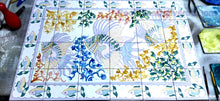 Load image into Gallery viewer, Wall Mural Arabesque Fish