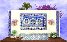 Load image into Gallery viewer, Wall Mural, Facade Decor Doves on Fountain