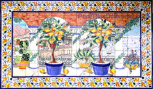 Load image into Gallery viewer, Wall Mural, Facade Decor Lemon Garden