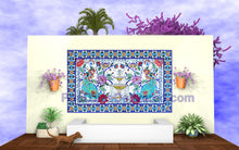 Load image into Gallery viewer, Wall Mural, Facade Decor Peacock