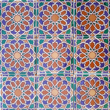 Load image into Gallery viewer, 4"x4" Asfi Design, Moroccan