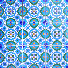 Load image into Gallery viewer, 4"x4" Fatima Blue Design