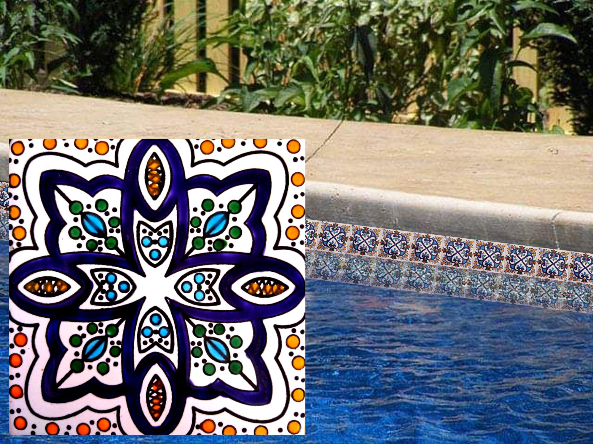 Isfahan Design Pool Mosaic 6x6