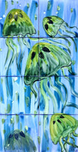 Load image into Gallery viewer, Jellyfish Mosaic Mural