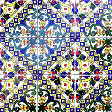 Load image into Gallery viewer, 4"x4" Vanilla Design Waterline Tile