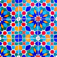 Load image into Gallery viewer, 4"x4" Moroccan Zelige Design