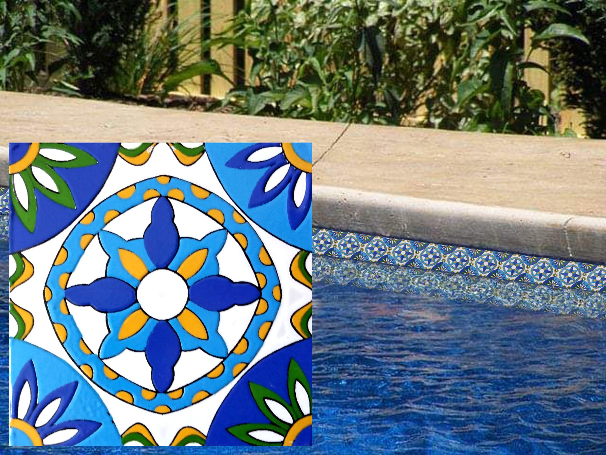 Melilla Design Pool Waterline 6x6