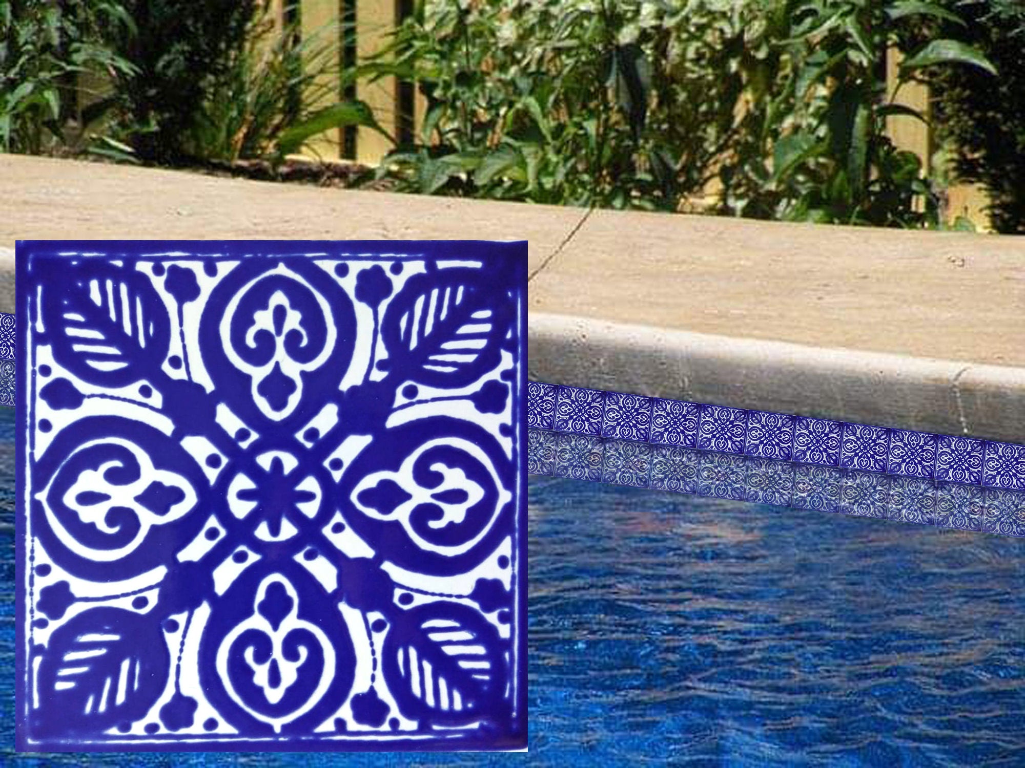 Rabat Design Pool Tile 6x6
