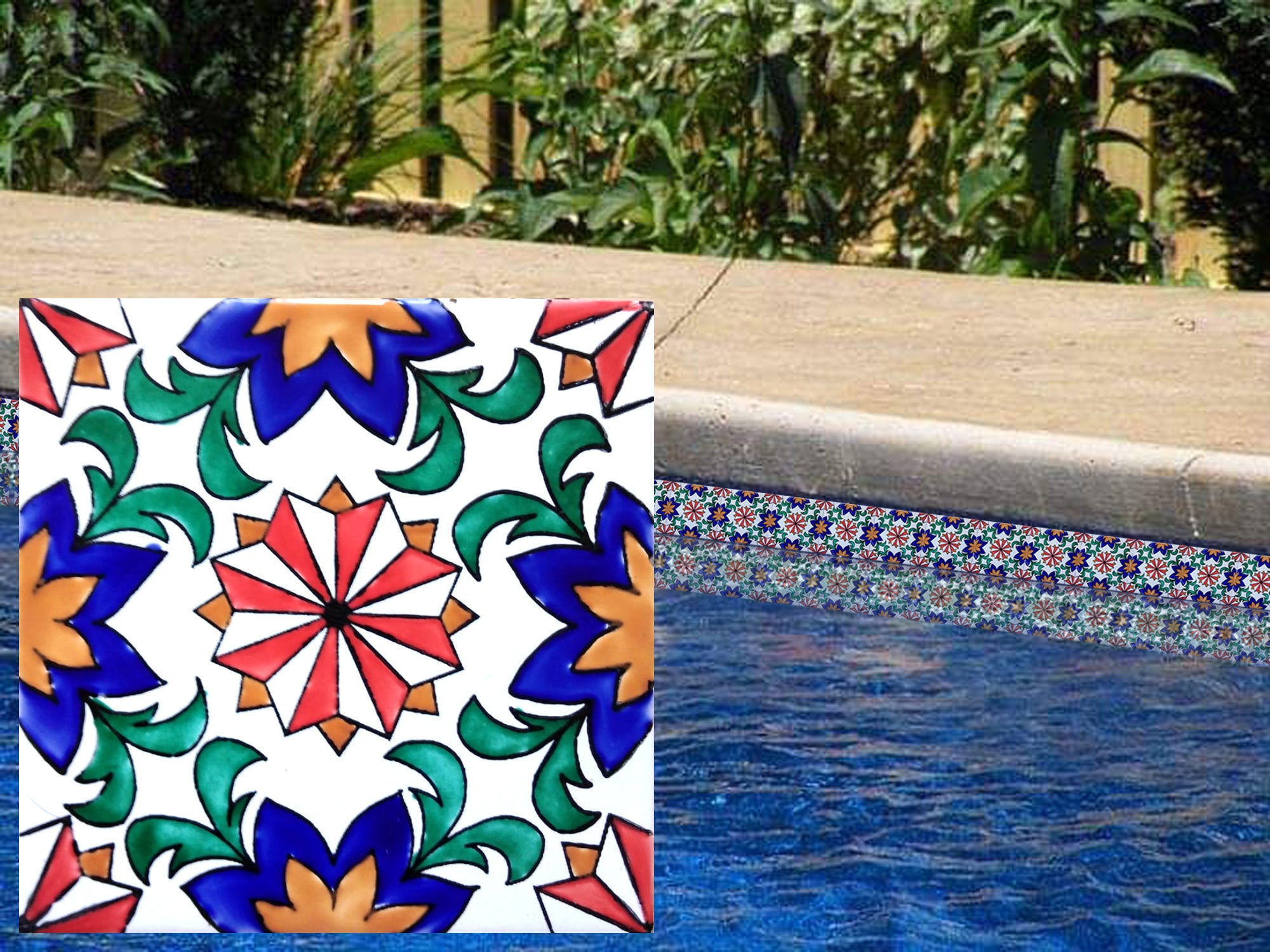 Vidad Design Pool Tile 6x6